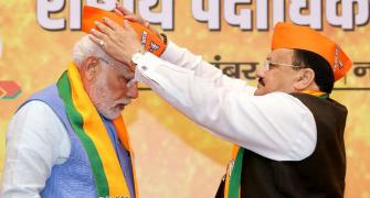 BJP's Gujarat show: Brand Modi towers above all