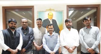Amid buzz of joining BJP, Guj AAP MLAs meet Kejriwal