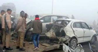 Cold wave grips N India; 3 dead in fog-related mishaps