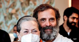 'Sharing her love': Rahul shares photos with Sonia