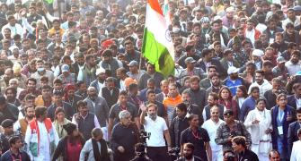 RSS-BJP policies aim at spreading fear: Rahul