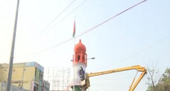 Andhra hoists tricolour on Jinnah Tower amid row