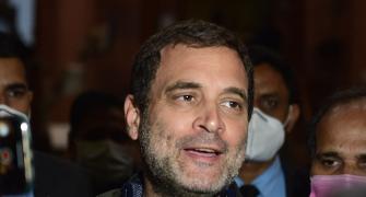PM's fear of Cong showed in Parl: Rahul hits back