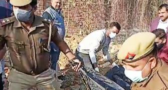 Dalit woman found buried near ex-SP MLA's ashram