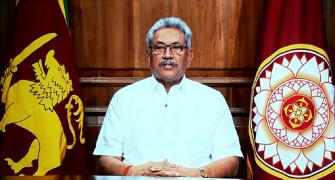 Still in hiding, Rajapaksa orders gas distribution