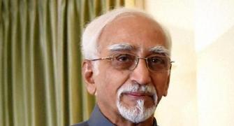 BJP alleges ex-VP Ansari 'shared info' with ISI spy