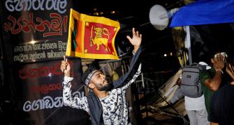 Colombo Celebrates As Rajapaksa Quits