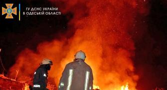 Putin Continues to Burn Down Ukraine