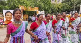 Celebrations, joy as Droupadi Murmu becomes Prez