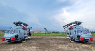 India gets 2 Romeo anti-submarine choppers from US