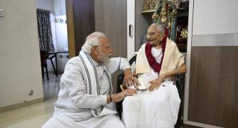 Modi's mother Heeraben hospitalised, condition stable