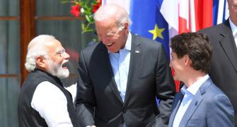 PHOTOS: Modi meets world leaders at G7 Summit