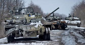 Russian Tanks Destroyed In Ukraine