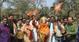 11 UP ministers bite dust despite BJP's historic win