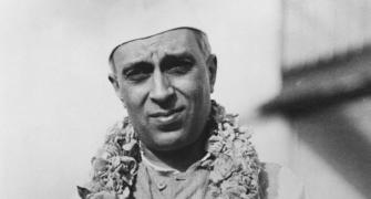 Nehru grandfather of Partition, says BJP; Cong slams