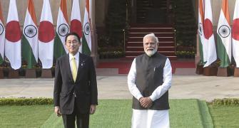 Modi holds talks with visiting Japanese counterpart
