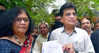 Kirit Somaiya's wife sues Raut for Rs 100 cr