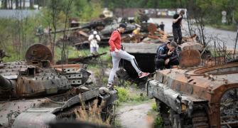Despair And Hope Amidst Ukraine's Ruins