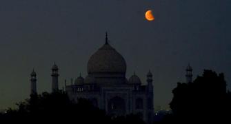 The Lunar Eclipse As Seen In India