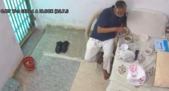 New video shows Jain eating outside food in Tihar