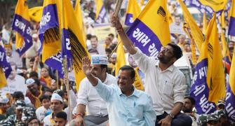 AAP's Gujarat gains: 5 seats, national party status