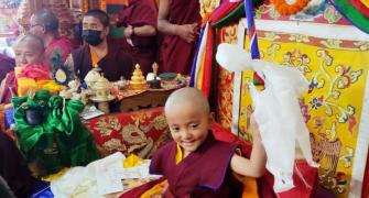 PIX: 4-Year-Old Reincarnation Of A Lama