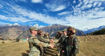 China has a problem with India-US drills near border
