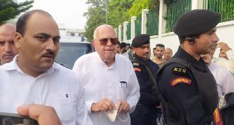 Farooq counters Shah with developments in J-K under NC