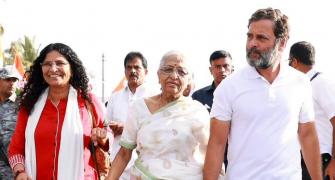 Gauri Lankesh's mother, sister join Rahul's yatra