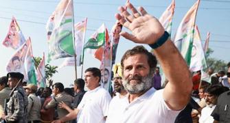 SEE: Rahul Gandhi sprints, others try to catch up