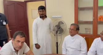 Rahul's meet with pastor triggers 'Bharat Jodo vs Todo'