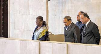 President Pays Homage To The Queen