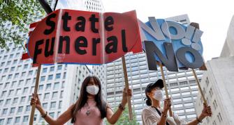 Protests Against Abe's State Funeral