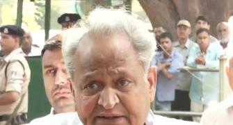 Gehlot out of Congress chief race, apologises to Sonia