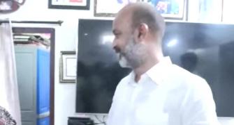 Telangana BJP president released from jail