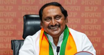 'My king doesn't...': Ex-Andhra CM after joining BJP