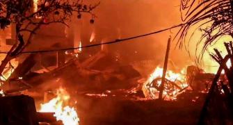 Two houses torched in Manipur, curfew eased by an hour