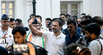 Hero's welcome for Rahul, says truth always wins