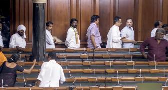 Opposition walks out of Lok Sabha during PM's speech