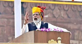 'India with Manipur': Modi appeals for peace on I-Day