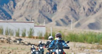 Why Union ministers thank Rahul for Ladakh bike trip