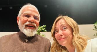Italian PM Meloni shares 'Melodi selfie' with Modi