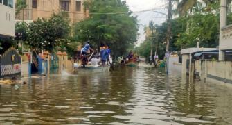 Days after rain, parts of Chennai still under water