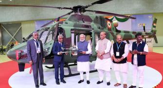 Modi unveils India's biggest copter production facility