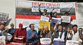 Ladakhi outfits bring statehood protest to Delhi