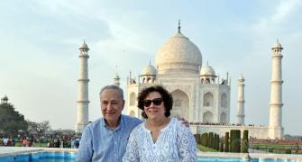 What's Chuck Schumer Doing At The Taj?