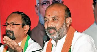 Cops must act if my son is wrong: Telangana BJP chief