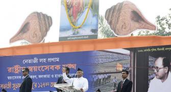 In Kolkata RSS chief claims common goal with Bose