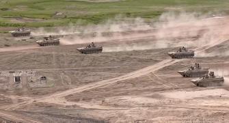 SEE: India Army conducts war exercises in Ladakh