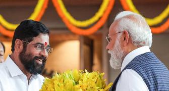 When Eknath Shinde Greeted Modi